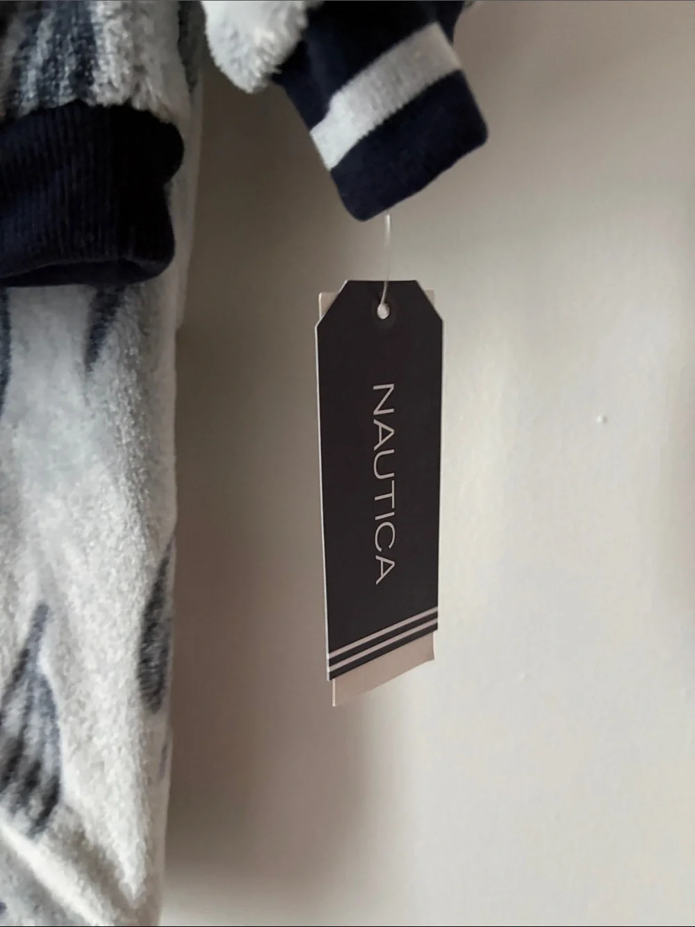 Nautica Gray and Navy Sail Fleece  Set